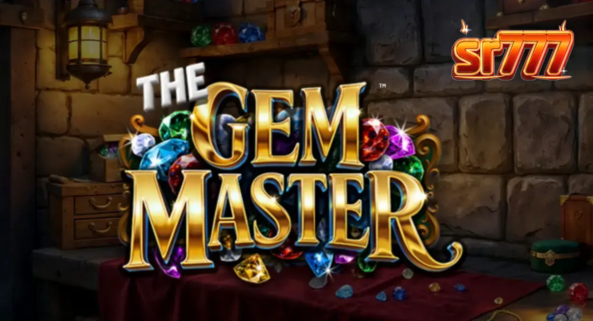 Tampilan visual bengkel perhiasan dalam slot The Gem Master